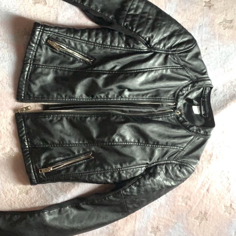 H&M leather jacket